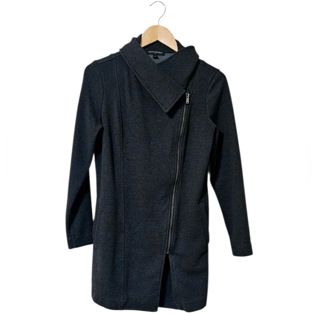 Banana Republic Twill Knit Jacket Sz S